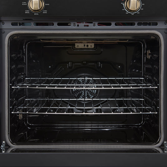 Forno Vomero 30-Inch, Black Wall Oven - FBOEL1370-30BLK