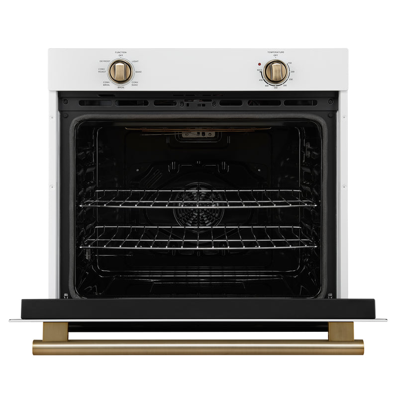 Load image into Gallery viewer, Forno Vomero 30-Inch, White Wall Oven - FBOEL1370-30WHT

