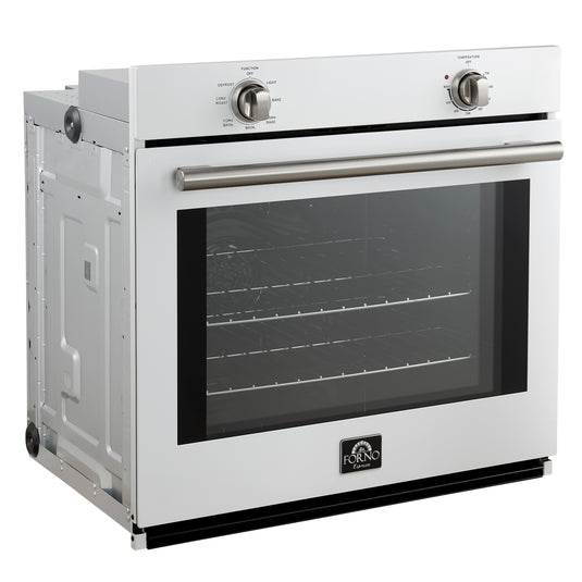 Forno Vomero 30-Inch, White Wall Oven - FBOEL1370-30WHT