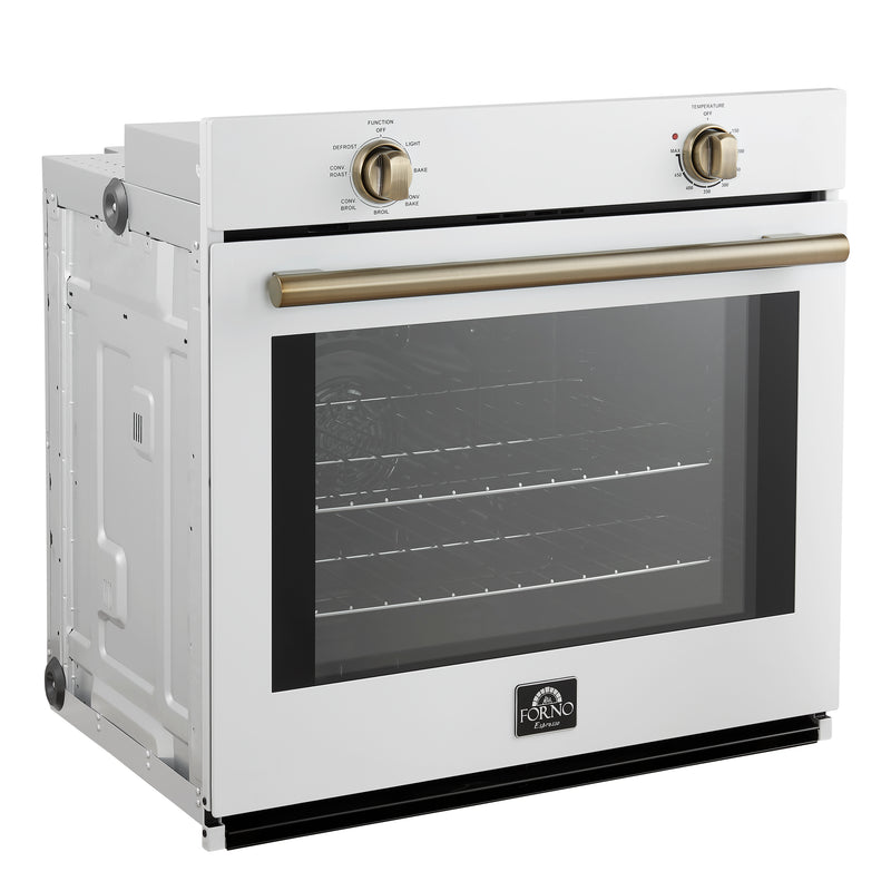 Load image into Gallery viewer, Forno Vomero 30-Inch, White Wall Oven - FBOEL1370-30WHT
