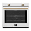 Forno Vomero 30-Inch, White Wall Oven - FBOEL1370-30WHT