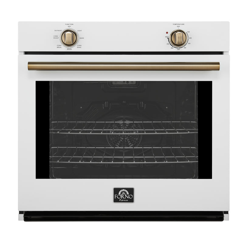 Load image into Gallery viewer, Forno Vomero 30-Inch, White Wall Oven - FBOEL1370-30WHT
