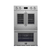 Forno Gallico 30-Inch, Stainless Steel Electric French Door Double Oven - FBOEL1388-30