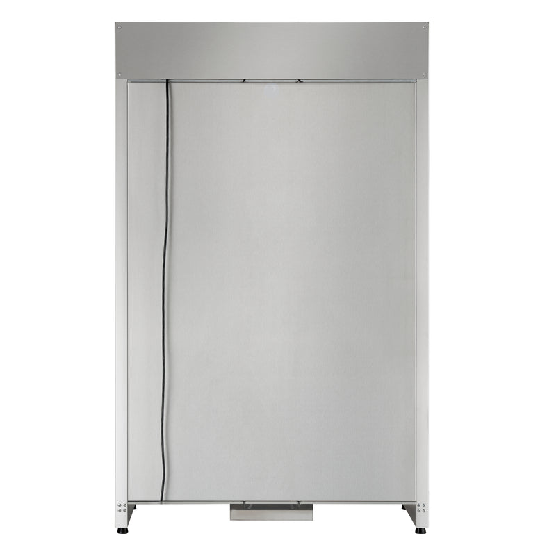Load image into Gallery viewer, FORNO Abruzzo 48-Inch Dual Zone Wine Cellar, 102 Bottles, 24 cu. ft., Clear Acrylic Holders &amp; Stainless Trim Shelves

