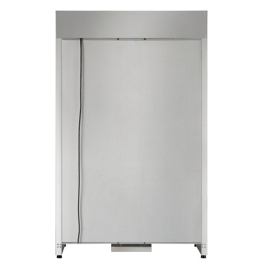 FORNO Abruzzo 48-Inch Dual Zone Wine Cellar, 102 Bottles, 24 cu. ft., Clear Acrylic Holders & Stainless Trim Shelves