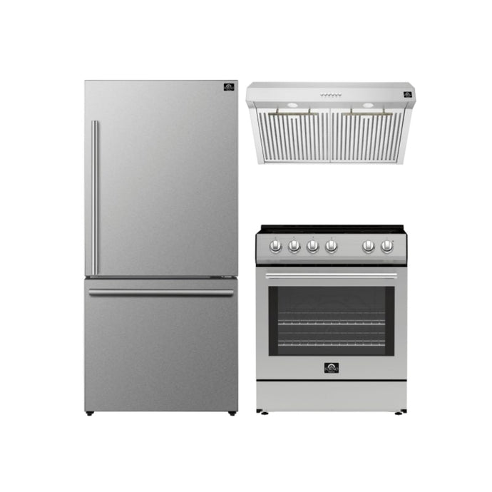 FORNO Premium 3-Piece Kitchen Bundle - Leonardo Espresso 30
