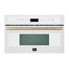 Forno Oliena Espresso 30 Inch, White Compact Oven & Microwave - FMWDR3093-30WHT